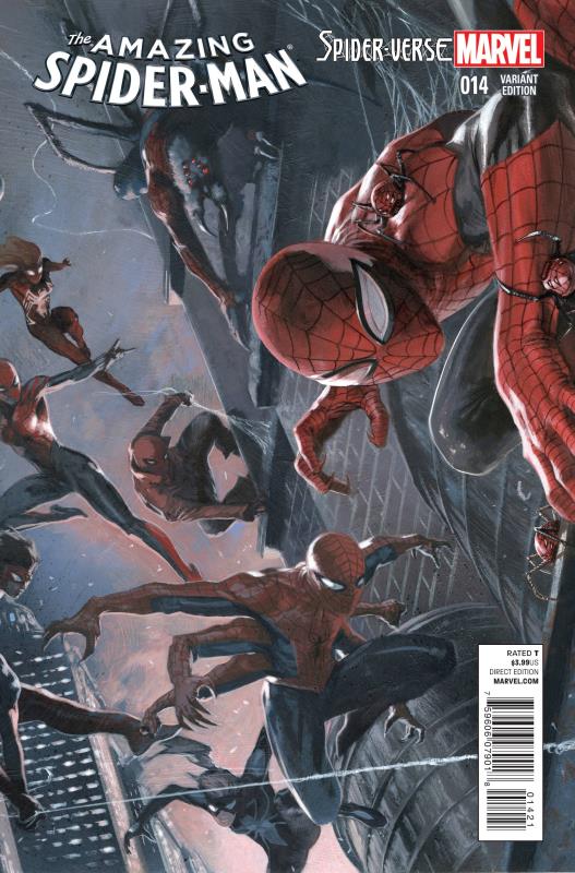 AMAZING SPIDER-MAN #14 1:25 DELLOTTO VARIANT