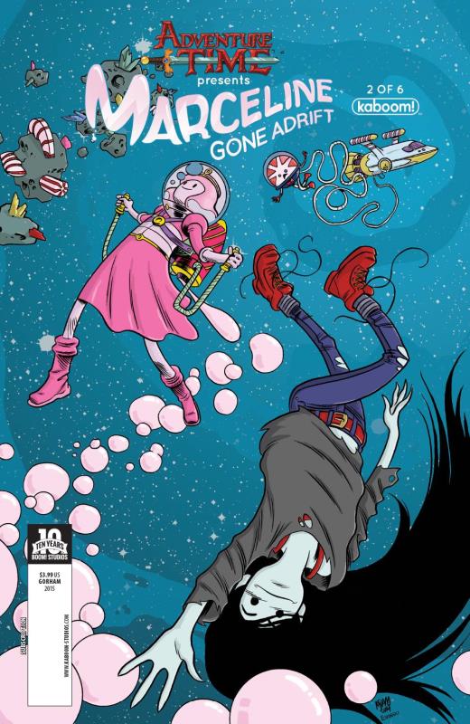 ADVENTURE TIME MARCELINE GONE ADRIFT #2 SUBSCRIPTION GORHAM VARIANT