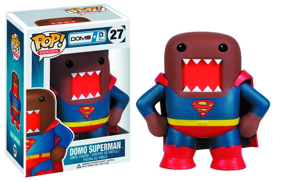 POP DOMO + DC COMICS SUPERMAN VINYL FIGURE