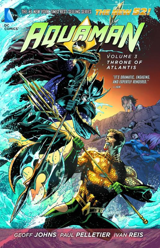 AQUAMAN TP 03 THRONE OF ATLANTIS (N52)