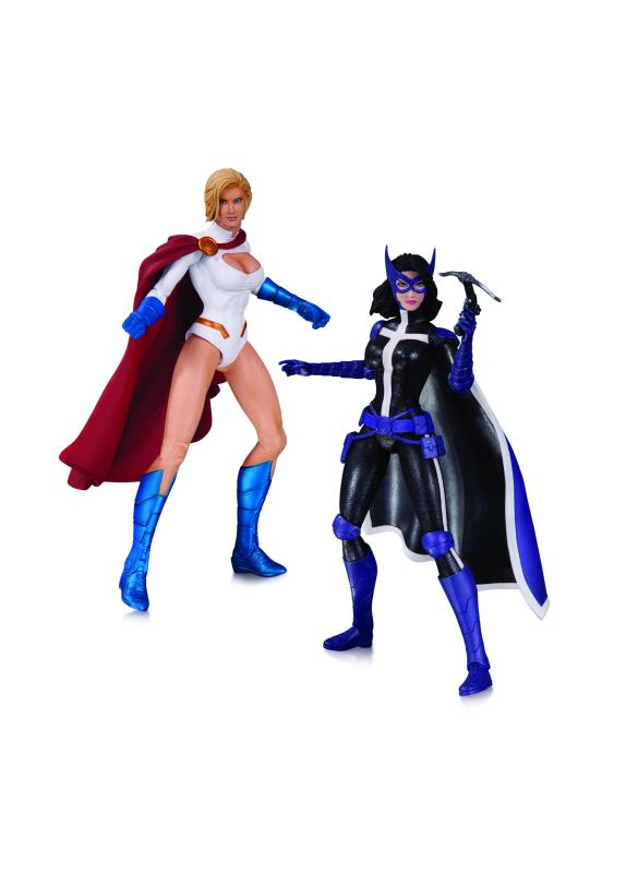 DC COMICS NEW 52 POWERGIRL & HUNTRESS ACTION FIGURE 2 PACK