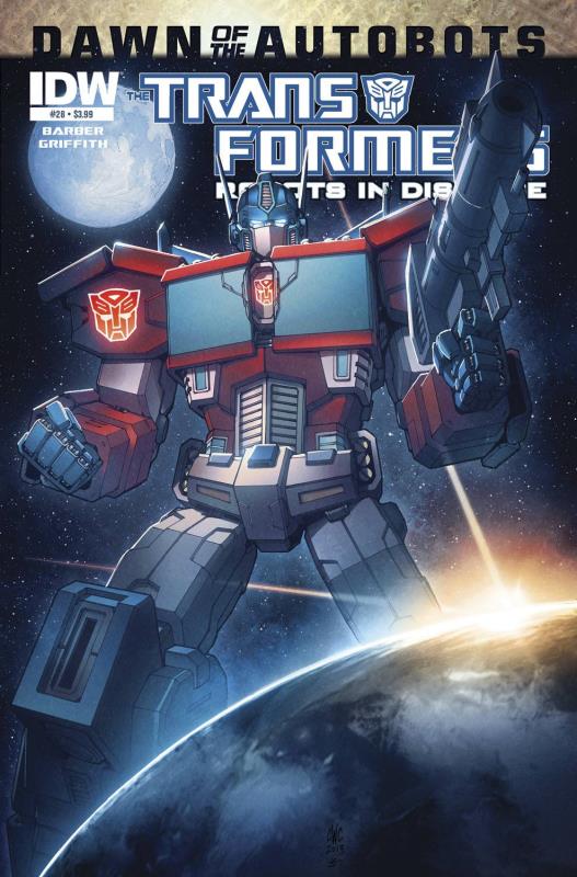 TRANSFORMERS ROBOTS IN DISGUISE #28 DAWN O/T AUTOBOTS