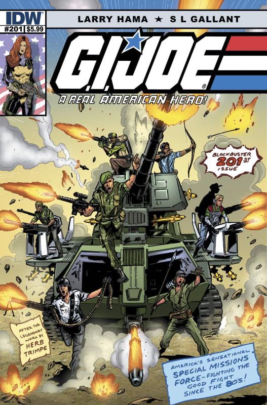 GI JOE A REAL AMERICAN HERO #201