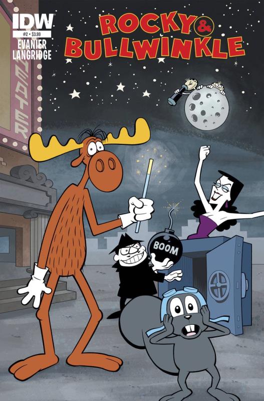 ROCKY & BULLWINKLE #2 (OF 4) SUBSCRIPTION VARIANT