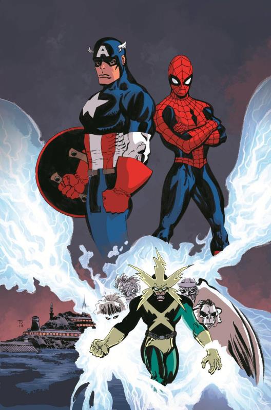 SUPERIOR SPIDER-MAN #31 1:20 CAPTAIN AMERICA TEAM UP VARIANT