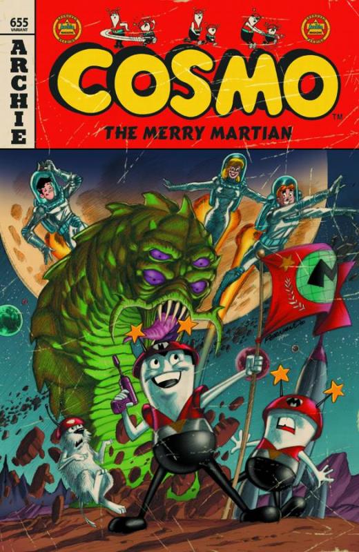 ARCHIE #655 COSMO MERRY MARTIAN VARIANT CVR