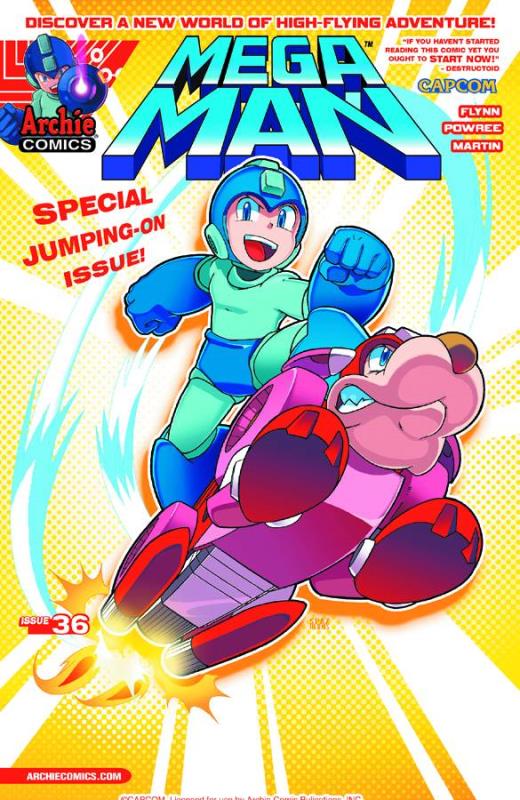 MEGA MAN #36 REG CVR