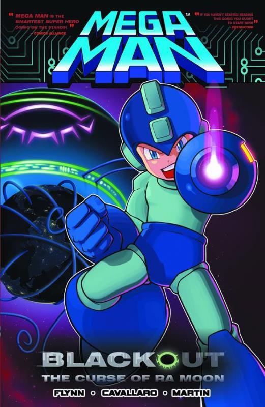 MEGA MAN TP 07 BLACKOUT CURSE OF RA MOON