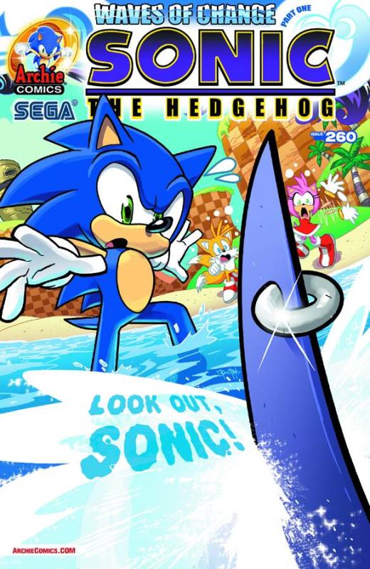 SONIC THE HEDGEHOG #260 REG CVR