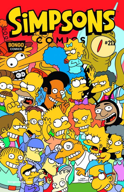 SIMPSONS COMICS #211