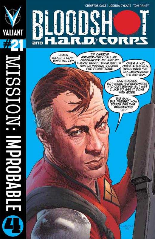 BLOODSHOT & HARD CORPS #21 REG LAROSA