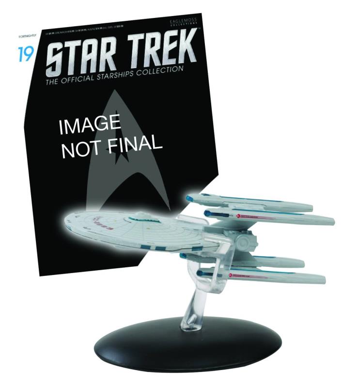 STAR TREK STARSHIPS FIG COLL MAG #19 USS STARGAZER