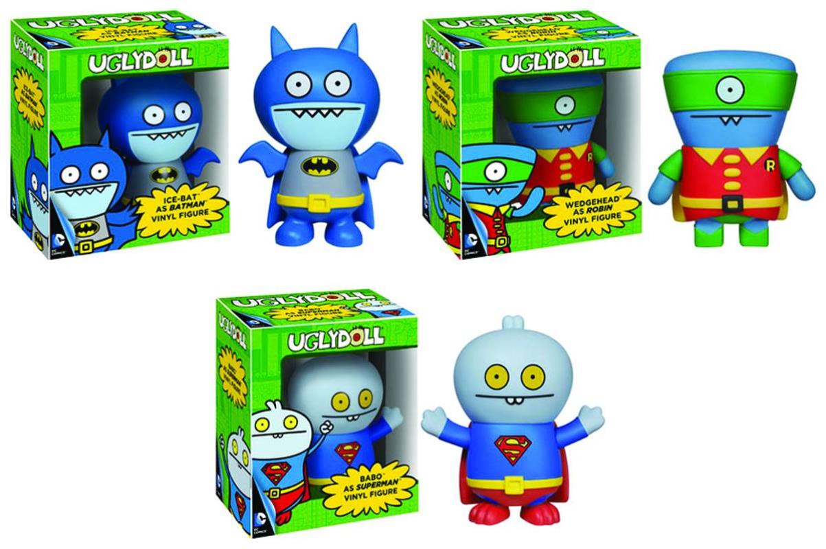 POP DC UGLYDOLLS ICE BAT BATMAN VINYL FIGURE