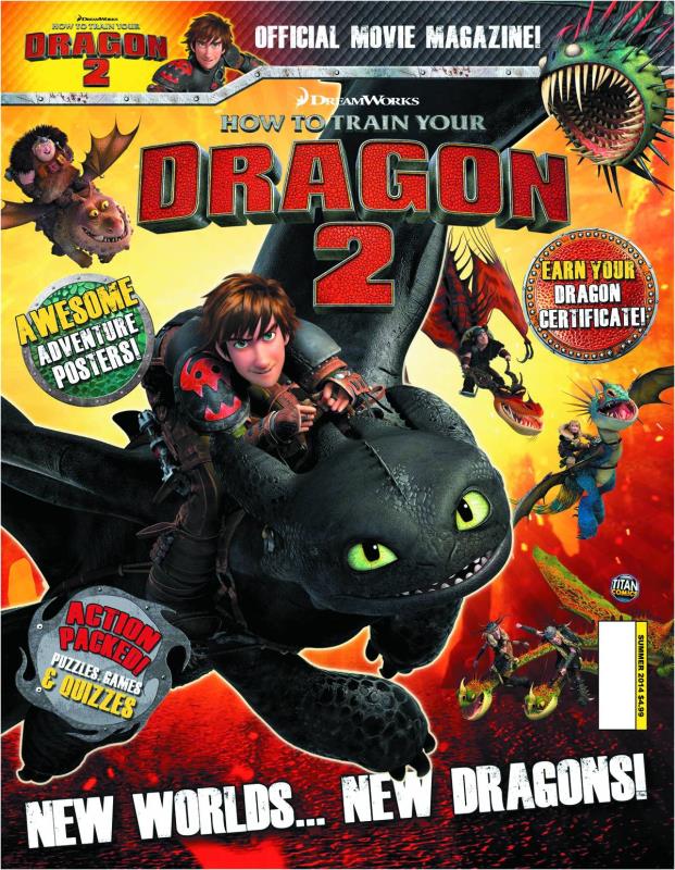 HOW TO TRAIN YOUR DRAGON 2 MOVIE MAGAZINE (PP #11