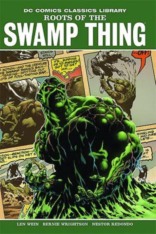 DC LIBRARY ROOTS OF THE SWAMP THING HARDCOVER