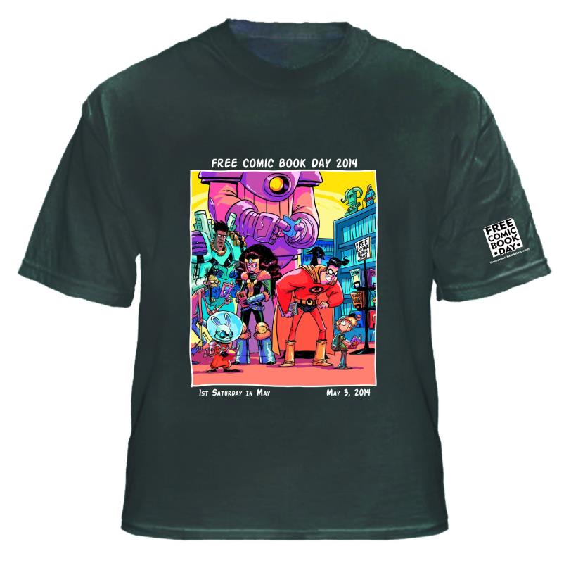 FCBD 2014 COMM SKOTTIE YOUNG YOUTH BLK T-SHIRT MED