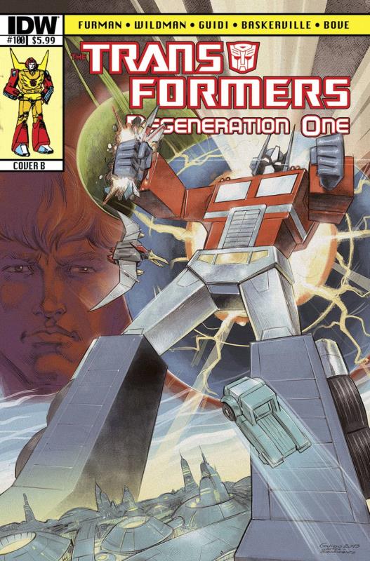 TRANSFORMERS REGENERATION ONE #100 SUBSCRIPTION VARIANT