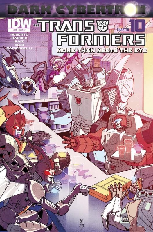 TRANSFORMERS MORE THAN MEETS EYE #27 SUBSCRIPTION VARIANT