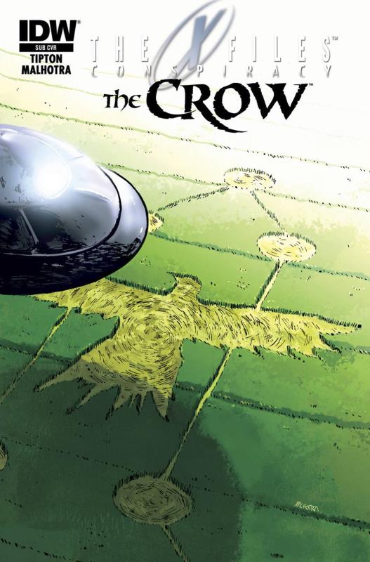 X-FILES CONSPIRACY CROW #1 SUBSCRIPTION VARIANT