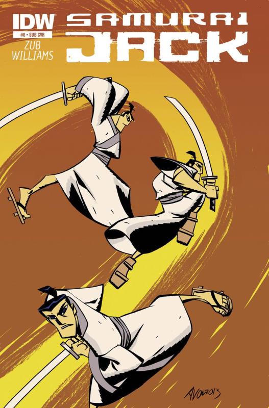 SAMURAI JACK #6 SUBSCRIPTION VARIANT