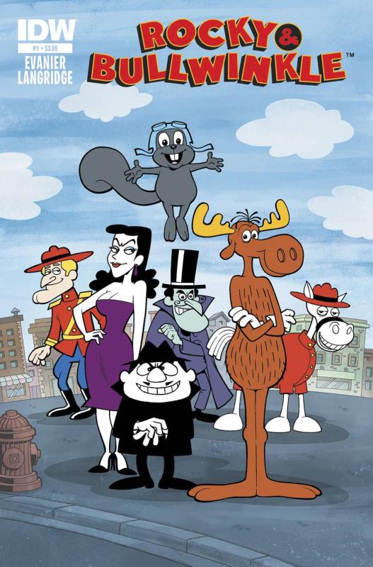 ROCKY & BULLWINKLE #1 (OF 4) SUBSCRIPTION VARIANT