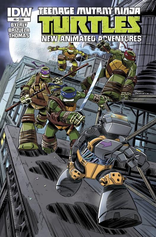 TMNT NEW ANIMATED ADVENTURES #9