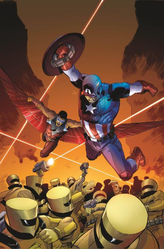 UNCANNY AVENGERS #18.NOW 1:20 CAPTAIN AMERICA VARIANT