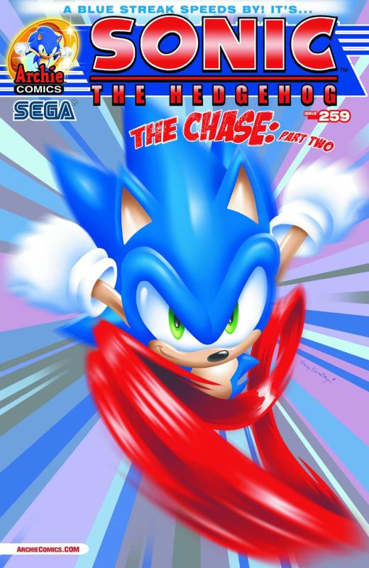 SONIC THE HEDGEHOG #259 REG CVR