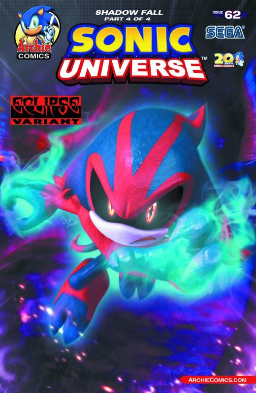 SONIC UNIVERSE #62 CGI VARIANT CVR