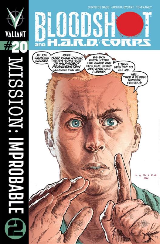 BLOODSHOT & HARD CORPS #20 REG LAROSA