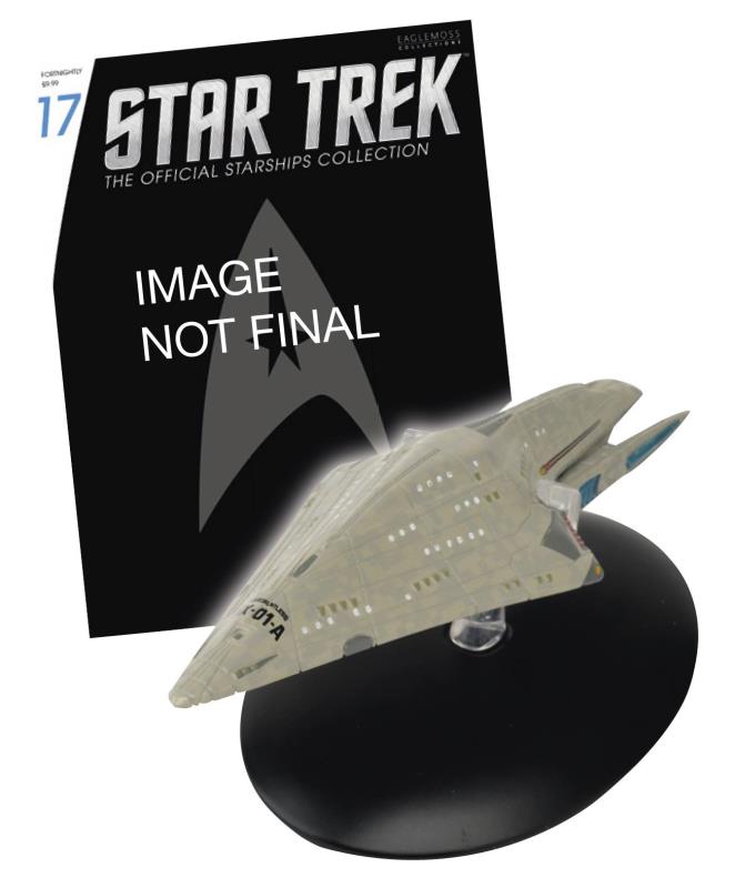 STAR TREK STARSHIPS FIG COLL MAG #17 USS DAUNTLESS