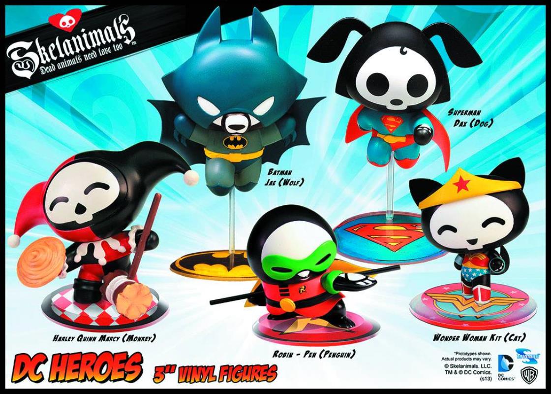 SKELANIMALS DC VINYLS FIGURE SERIES 1