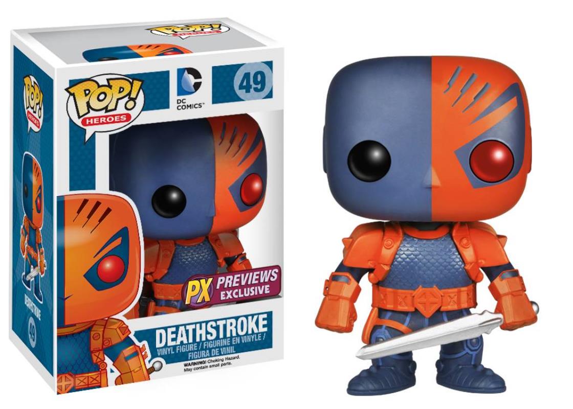 POP HEROES DEATHSTROKE PX VINYL FIGURE