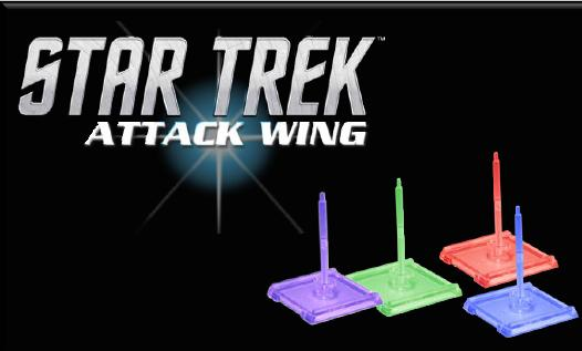 STAR TREK ATTACK WING BASE PEGS ROMULAN SET