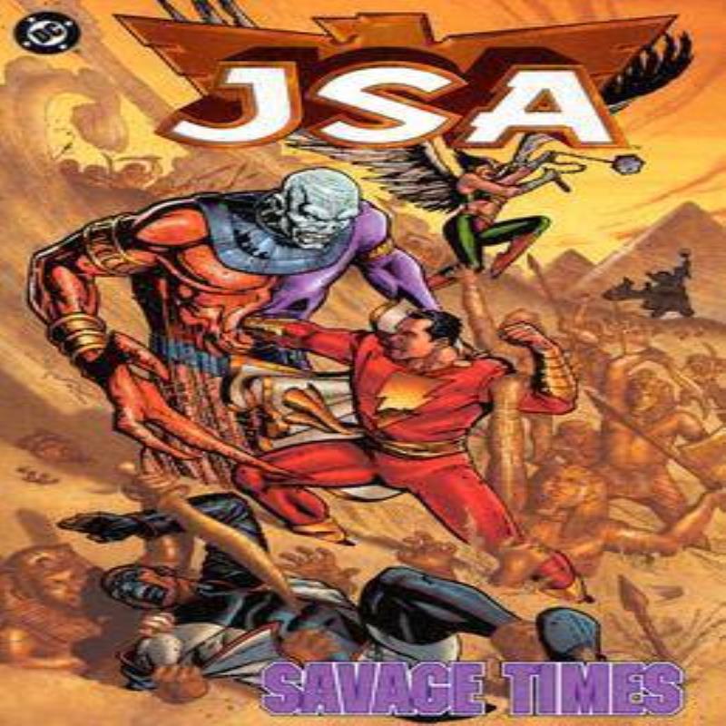 JSA TP VOL 6 SAVAGE TIMES