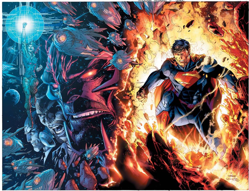 SUPERMAN UNCHAINED #9 COMBO PACK (RES)