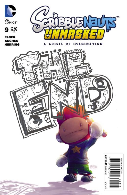 SCRIBBLENAUTS UNMASKED CRISIS OF IMAGINATION #9