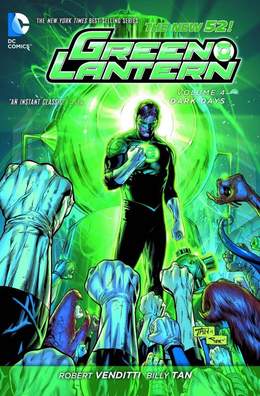 GREEN LANTERN TP 04 DARK DAYS (N52)