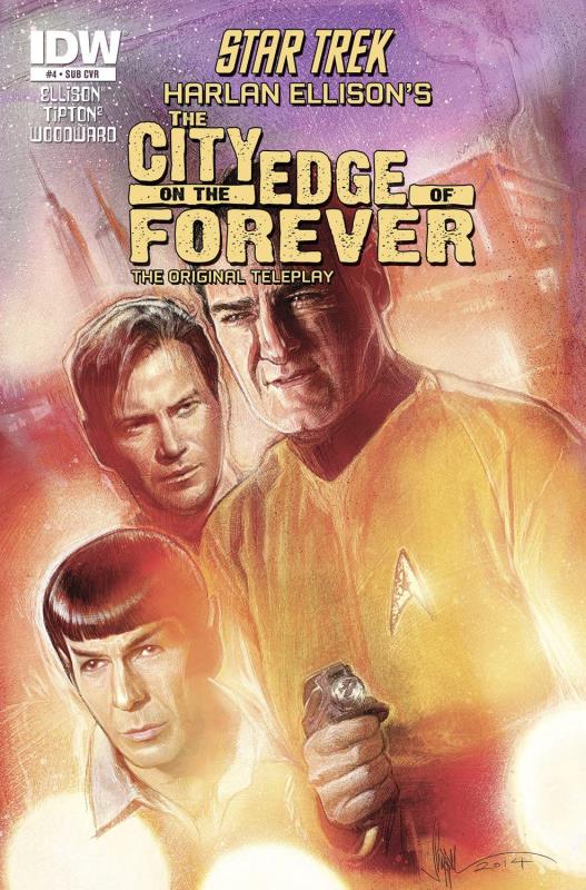 STAR TREK CITY O/T EDGE OF FOREVER #4 (OF 5) SUBSCRIPTION VARIANT