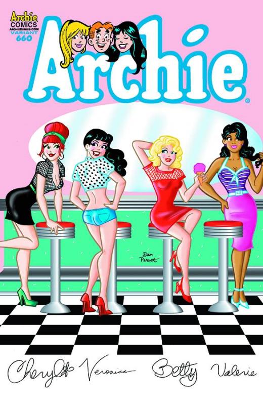 ARCHIE #660 CLASSIC PIN UP VARIANT CVR (NOTE PRICE)