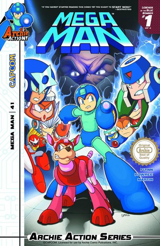 MEGA MAN #41 REG CVR (NOTE PRICE)