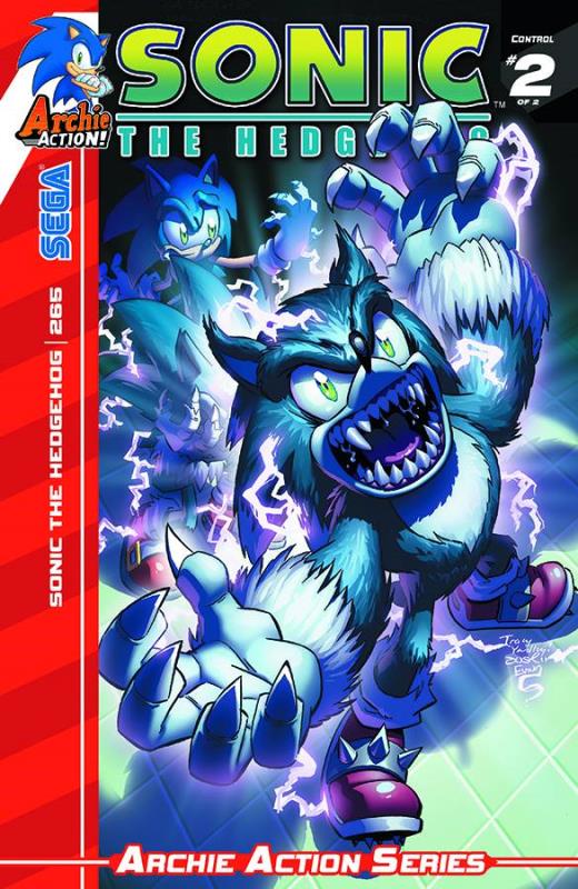 SONIC THE HEDGEHOG #265 REG CVR (NOTE PRICE)