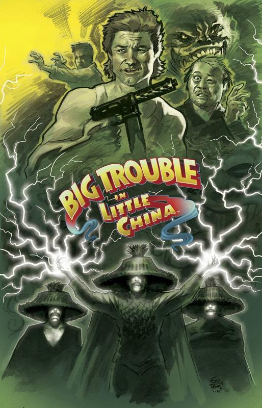 BIG TROUBLE IN LITTLE CHINA #4 MAIN CVRS