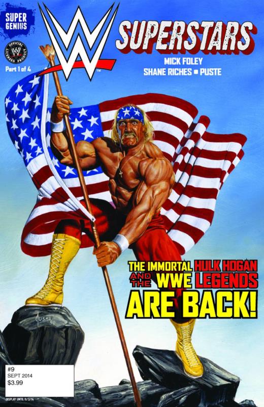 WWE SUPERSTARS ONGOING #9 JUSKO VARIANT