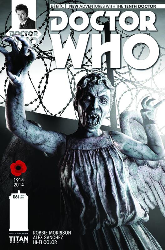 DOCTOR WHO 10TH #6 SUBSCRIPTION PHOTO