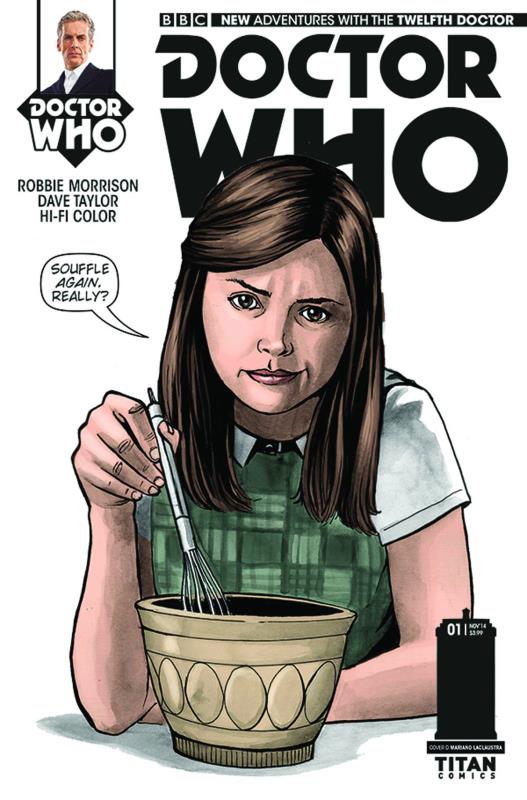 DOCTOR WHO 12TH #1 1:10 LACLAUSTRA VARIANT