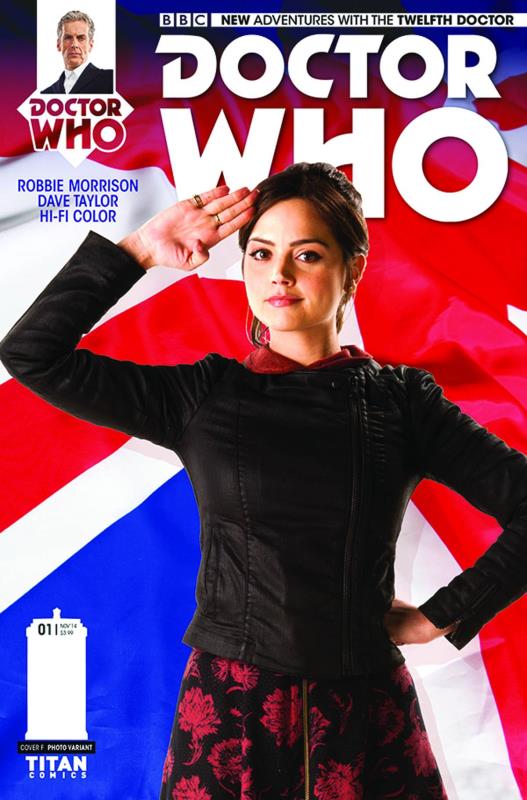 DOCTOR WHO 12TH #1 1:25 CLARA PHOTO VARIANT