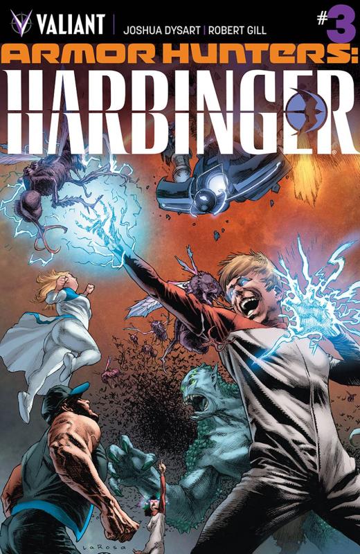 ARMOR HUNTERS HARBINGER #3 (OF 3) REG LAROSA (AH)