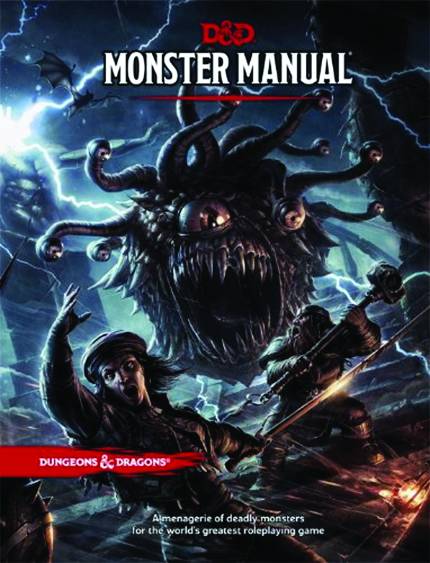 DUNGEONS & DRAGONS 5E MONSTER MANUAL HARDCOVER