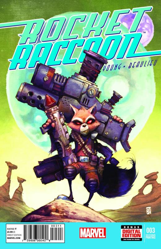 ROCKET RACCOON #3 2ND PTG YOUNG VARIANT (PP #1144)